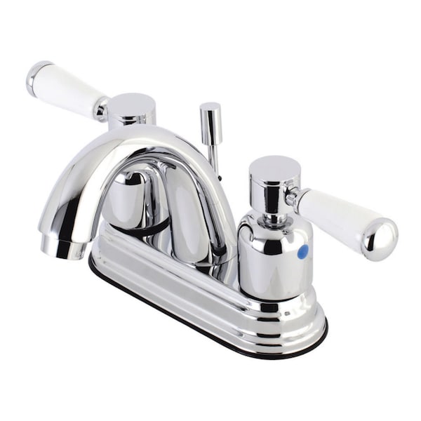 Kingston Brass KB8611DPL 4" Centerset Bathroom Faucet, Polished Chrome KB8611DPL - main